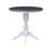  Iago Bar Height Solid Wood Pedestal Dinning Table-30024570-129679366