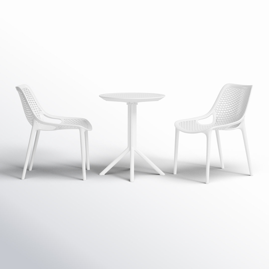 Farrah Sky 2 - Person 23.6" Round Bistro Set AllModern 