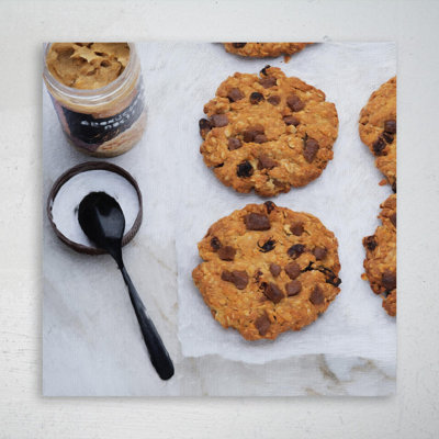 Baked Cookies - 1 pièce, impression carrée sur toile tendue