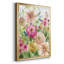 Jardin de fleurs - Peinture sur toile encadrée-1772271707-1772271710