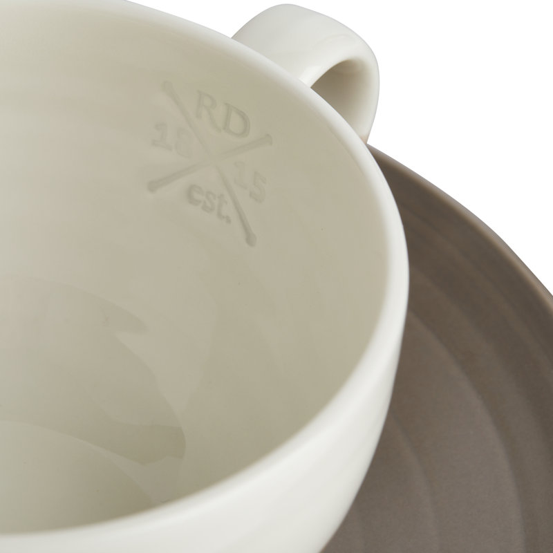 Capuccino Cup & Saucer 256ml 9floz, Set of 4