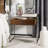 Glass End Table with Storage-2087749658