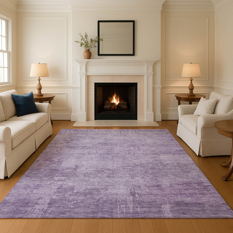 Tapis de qualité supérieure lavable à la machine Filiberto AMF1650, Rectangle 9 pi x 12 pi