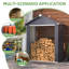 Firewood Rack Outdoor Sheds & Outdoor Storage Clearance