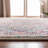 Felty Oriental Pink Area Rug-2014000093