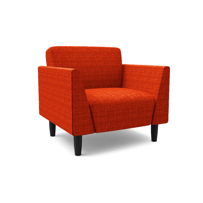Callier 88cm Wide Armchair, Rust