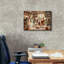  «Collie In The Kitchen» par Rich Monet, art mural sur toile, 26 po x 18 po-1402750660