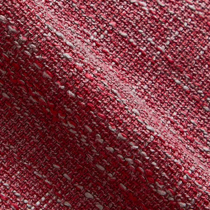 Ensemble de 2 taies d'oreiller carrées Linen Texture, 20 po x 20 po, Bourgogne