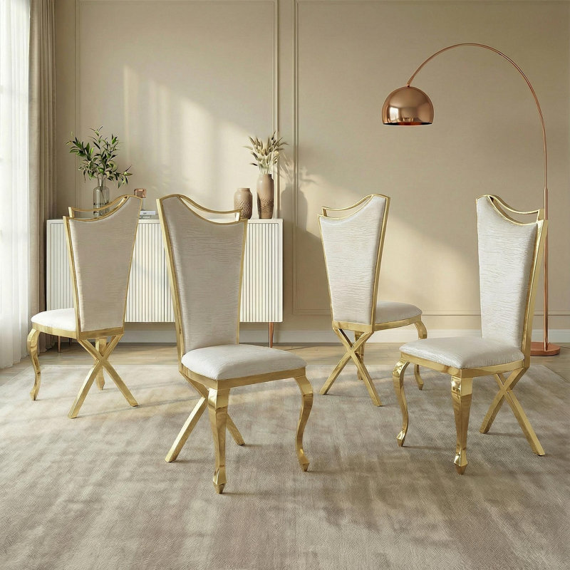 Chaise de salle à manger Gorgeous, 2, Beige