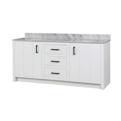 Meuble-lavabo double Cora
