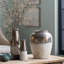 Vase rond en céramique brun Sienna-1846863943