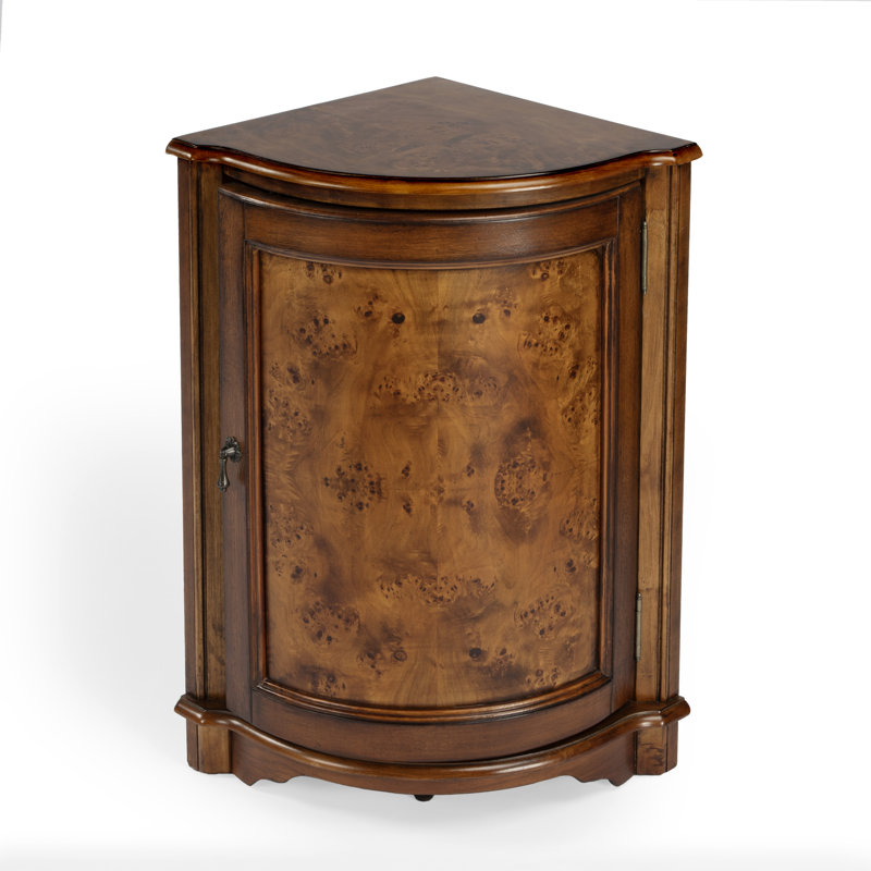 Durham Corner Cabinet, Light Brown
