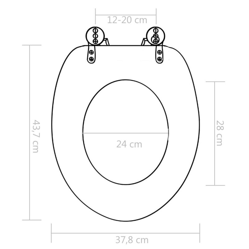 Luann Soft Close Elongated Standard Toilet Seat