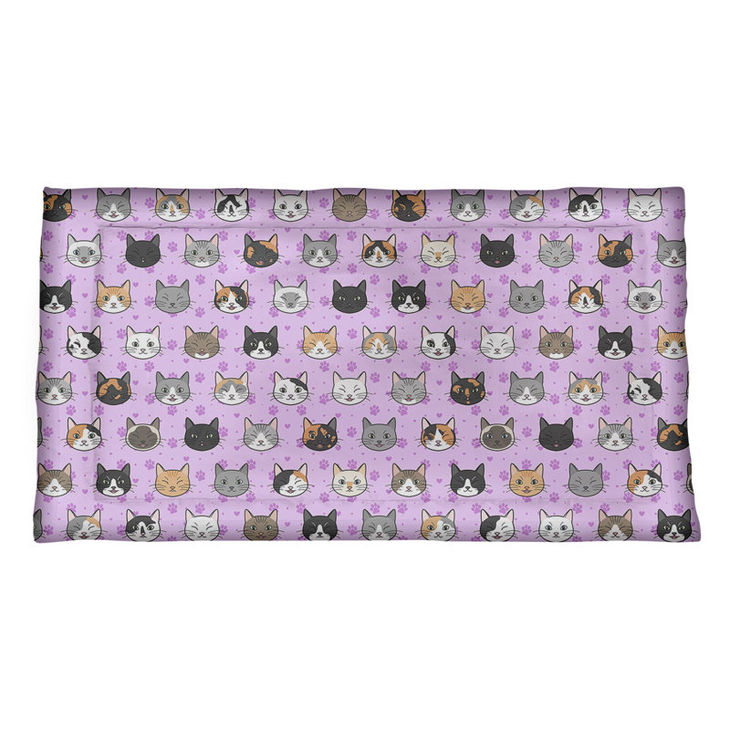 Taie décorative Enveloppe, Standard, Polyester, Violet