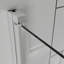 Portes de douche pivotantes Goodyo, porte de douche à double battant sans cadre l 30 po x H 72 po, verre trempé transparent de 1/4 po (6 mm), quincaillerie à finition chromée, installation réversible