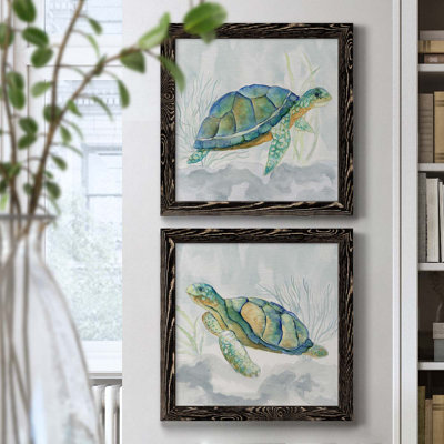 " Riding The Current I " 2 - Pieces Painting Print