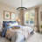 4-light Dimmable Modern Glass Chandelier