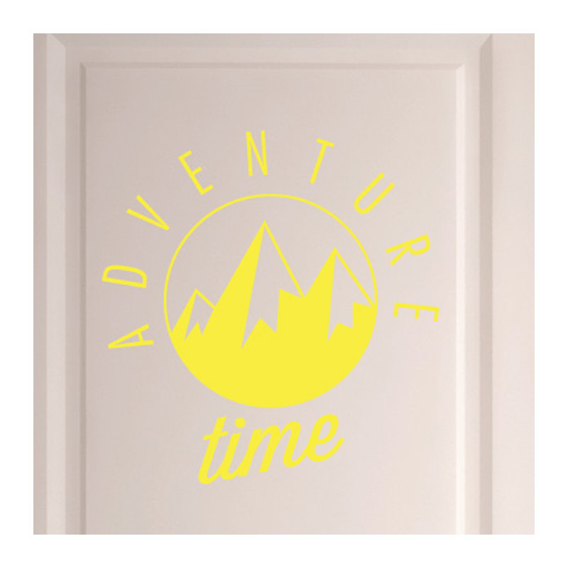 Wall Decal, Bright Yellow