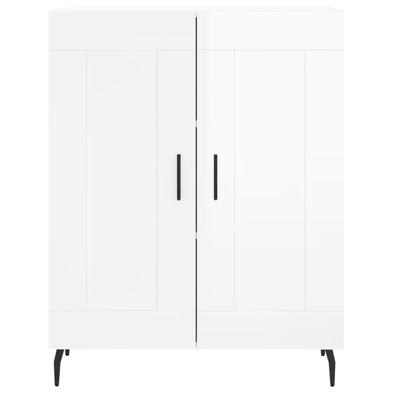 Melonia 69.5cm Sideboard, High Gloss White