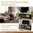 Rattan TV Stand, Modern Farmhouse Media Console with Solid Wood Legs, Ample Storage for Living Room and Home Theatre-483362568-476295098
