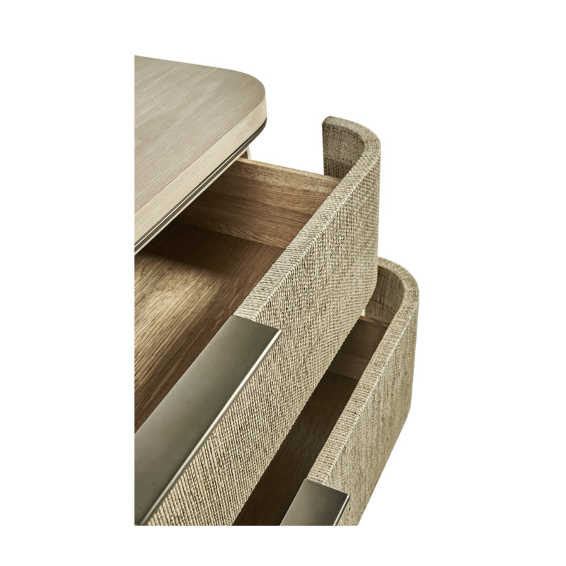 Water 42'' W Solid Wood Nightstand