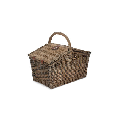 2 Person Wicker Fitted Picnic Hamper