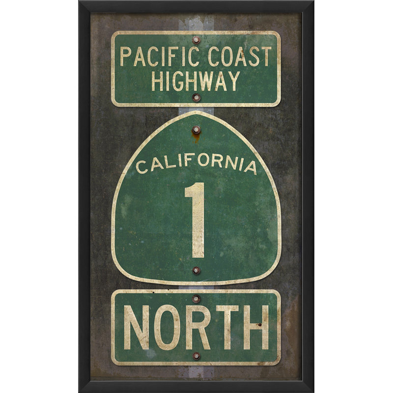 « pacific coast autoroute », art textuel encadré