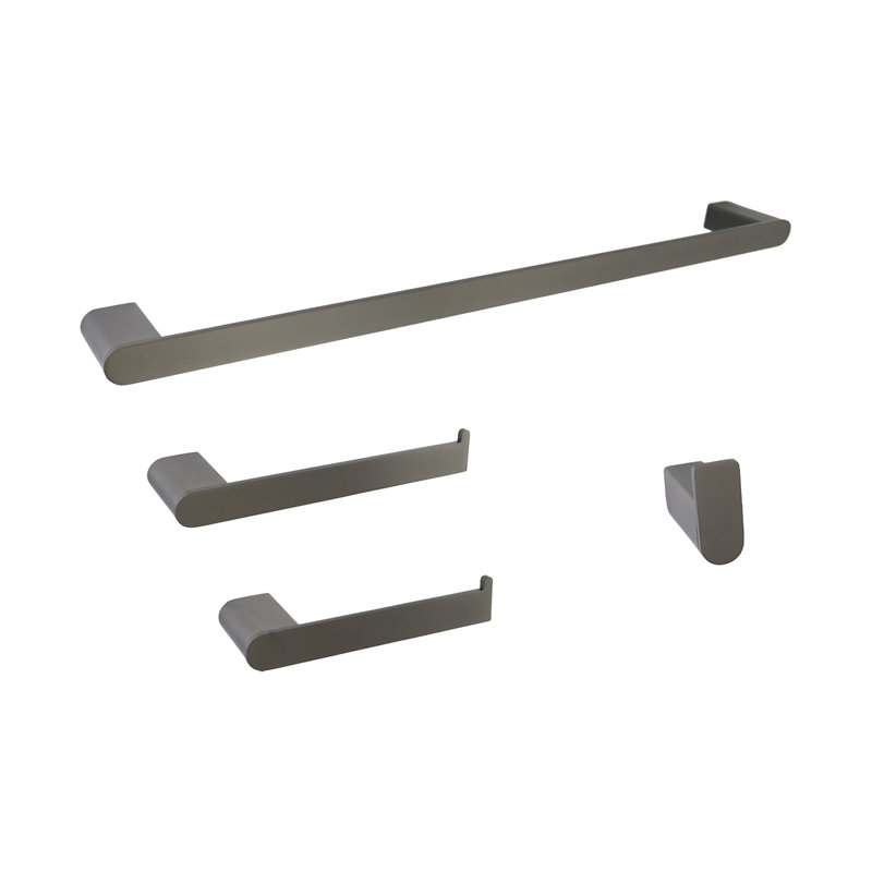 Ensemble de quincaillerie de salle de bain Midtown, Graphite noir