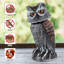 Statue d'appât faux hibou 2 pièces