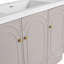 Meuble-lavabo autoportant 48 po et 3 portes d'armoire à fermeture en douceur (emballage KD) - sans le lavabo-1607293009