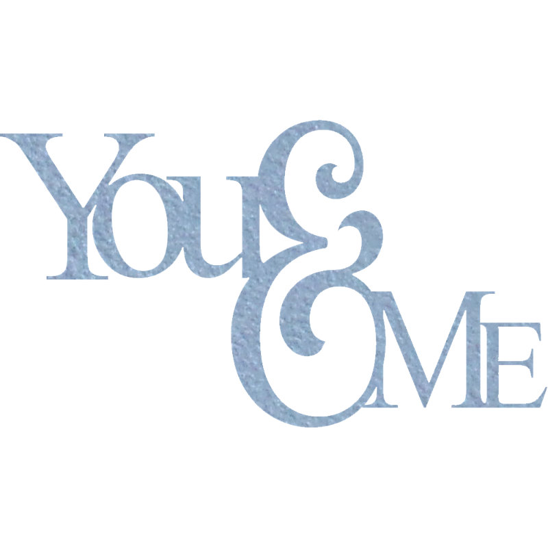 You & Me Wall Décor, Copper, 15.7" H x 28" W x 0.06" D