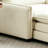 Modern Sofasingle Deep Seat Sofa With Footstool With 1 Pillow, Suitable   And , Club Multiple Occasions, Corduroy-511162-511157