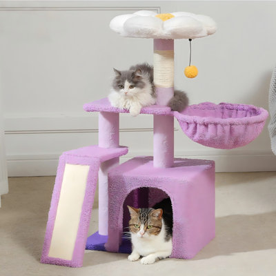 Arbre à chat d'intérieur compact