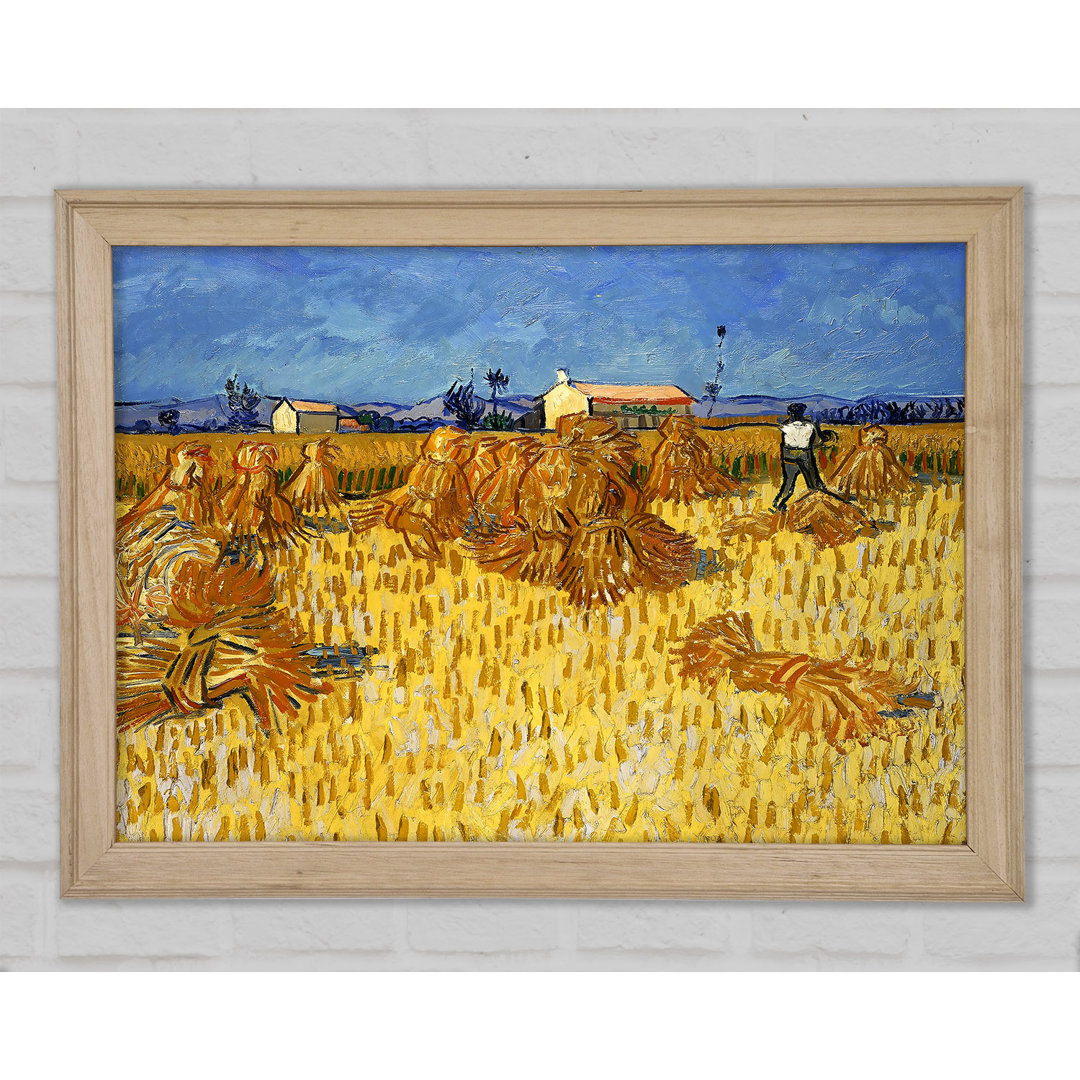 Van Gogh Maisernte in der Provence - Druck