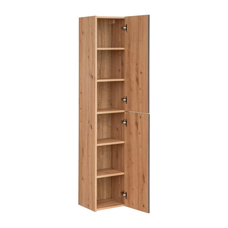 Estellene Linen Cabinet, Grey