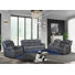 Yepez Gray 3pc Sofa-loveseat-recliner