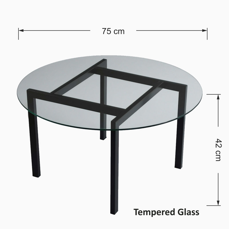 Table basse Chiam, Transparent