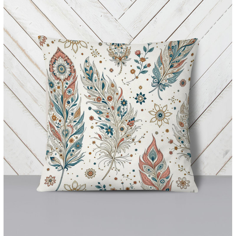 Coussin décoratif, H 20 po x l 20 po, Housse de coussin seulement - sans coussin