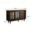 Buffet 55,12 po cerise noire rétro
