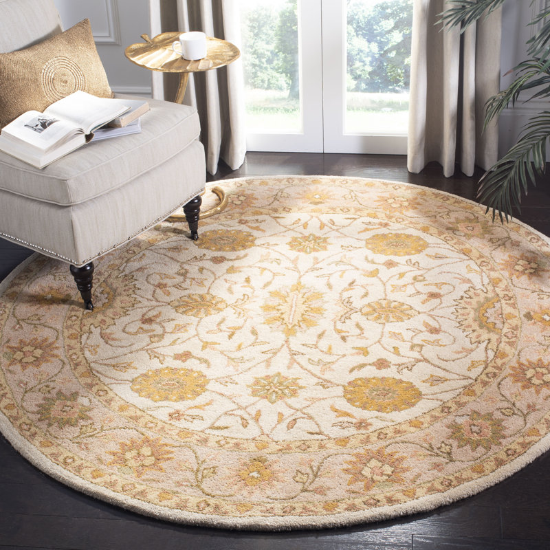 Dunbar Hand Tufted Wool Oriental Rug, Rectangle 4' x 6'