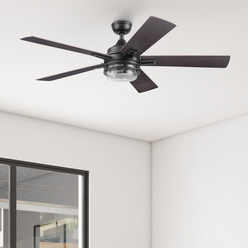 Myers Park 52" Indoor Ceiling Fan with Remote Control and Light Kit Included