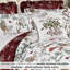 Ensemble de literie réversible Southshore Fine Linens White Christmas, 7 pièces avec 1 couette, 2 taies d'oreiller standard, 2 taies d'oreiller carrées, 1 coussin décoratif et 1 housse de coussin, Grand lit/très grand lit-106632992