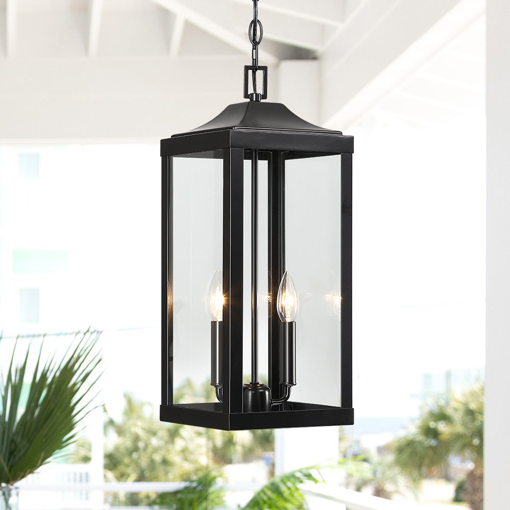 Gaudencia 2 -Bulb 20'' H Outdoor Hanging Lantern Trent Austin Design® 