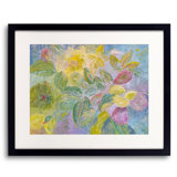 Dancing Buds Print by Marsha Heller