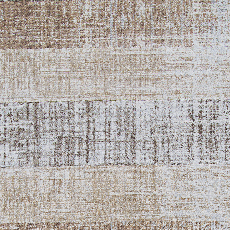  Kellems Striped Plank Bark Performance Rug, Rectangle 5'3" x 7'6"