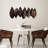 Handmade Decorative Metal Wall Accessory, 20.5 x 44.9 inches | 100% Metal, Thickness: 0.06 inches | Unique Hand-Painted Design, Perfect for Home Decor, Adds Style & Character to Any Room | Easy Wall Mounting Included