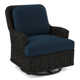 Somerset Upholstered Swivel Accent Chair