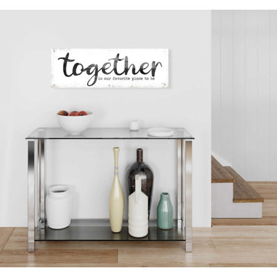 «Together Is Our Favorite Place to Be» par Marla Rae - impression sans cadre