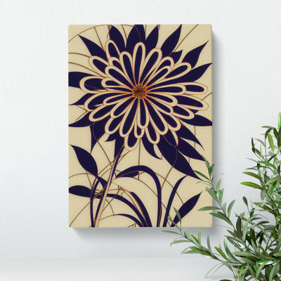 The Classic Flower - Wrapped Canvas