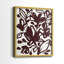 Impression encadrée Oxide Floral I-Premium - prête à être accrochée - aucun clou requis - aucun clou requis-1837724594-1837724596